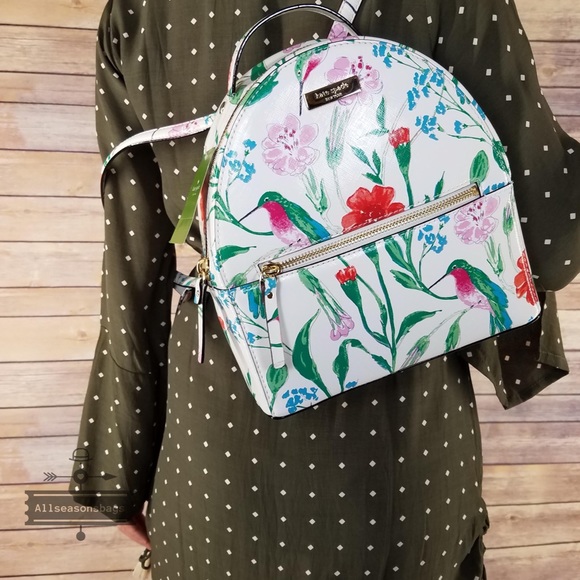 Kate spade Sammi laurel way hummingbird backpack - Picture 2 of 8